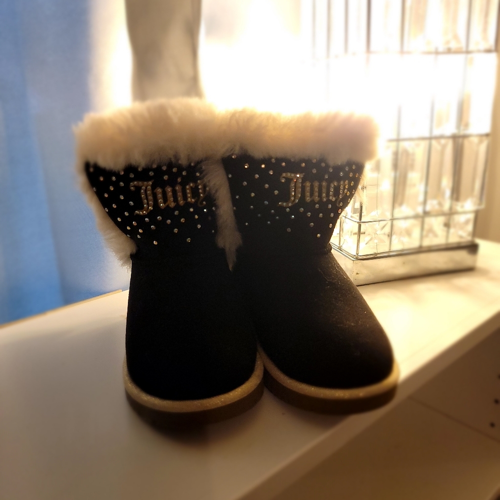 Toddlers Juicy Couture Black Boots